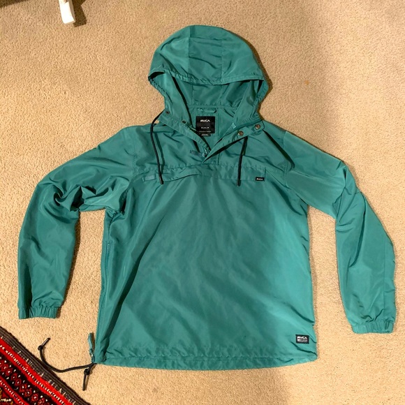 RVCA - Wind Breaker Pullover, Side Zip - Picture 1 of 2